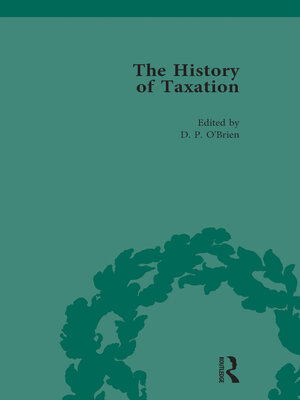 cover image of The History of Taxation Vol 4